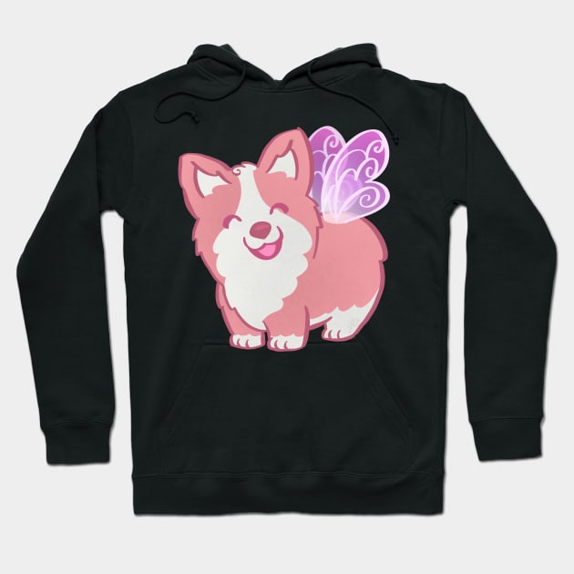 Corgi Fairy Hoodie by Toni Tees